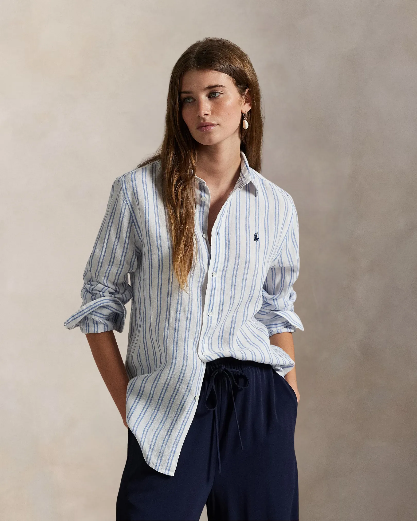 Ralph Lauren Classic Fit Striped Shirt